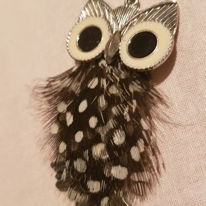 Owl Feather Necklace